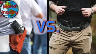 Open Carry vs. Concealed Carry: Understanding Which is Best for Self-Defense
