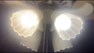 Hunter Stratford ceiling fan demo