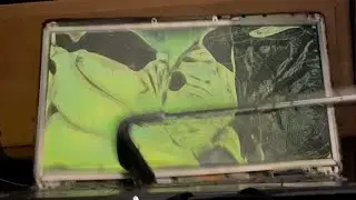 Dell laptop LCD screen destruction