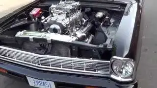 Supercharged 66 Chevy II is Rolling Thunderz Powered