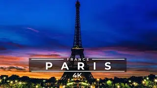 Paris France 🇫🇷 Drone 4K 60FPS 2021