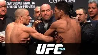 UFC 158: St-Pierre vs. Diaz Weigh-in Highlight
