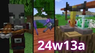 Новые снапшоты, зачарования, испытания - Minecraft