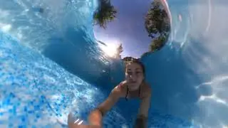 GoPro MAX, 360&deg; underwater, swimming #MEX_ON_THE_WAY