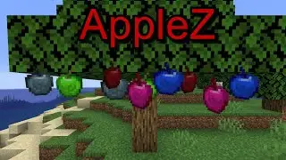 Minecraft, Обзор мода AppleZ. Много яблок!
