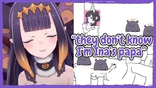 Ina can relate to Kuroboshi Papa's expo experience on personal level【Hololive Clips】