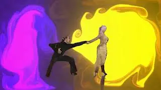 Dance Gold Dress Bubble Background Music for the Soul DancEscape