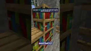 How to craft the Bookshelf!