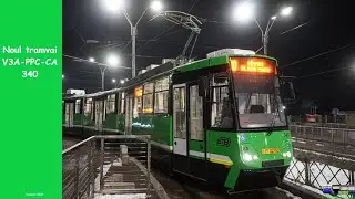 Tramvaiul V3A-PPC-CA 340