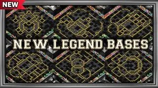 🔥*НОВЫЕ базы TH17 Legend*🔥 Преодолейте отметку в 6100+ трофеев | Непревзойденные и проверенные ма...