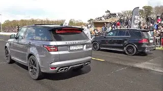 Land Rover Range Rover Sport SVR vs Mercedes-AMG GLE 63