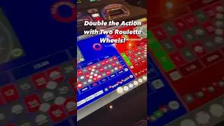 Double the action Roulette! Anyone ever play two at a time? #lasvegas #casino #roulette #spin #vegas