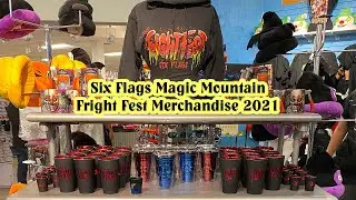 Fright Fest 2021 Merchandise - Six Flags Magic Mountain