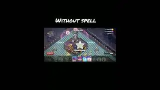 Easy 3 start without spell on coc new event attack #darkflamed #clashofclans
