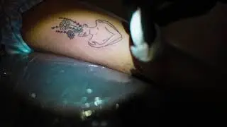 Cinematic Handpoked Tattoo B-roll  (Nikon Z6)