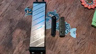 Sharpening a beat to hell and back CRKT Edc knife 