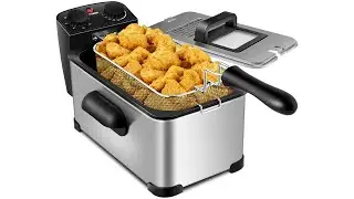 COSTWAY Deep Fryer, 1700W Electric Stainless Steel Deep Fryer | Best Price