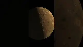 NASA's Juno spacecraft Captured Latest Images of Jupiter's Moon IO #nasa #jupiter #IO #moon