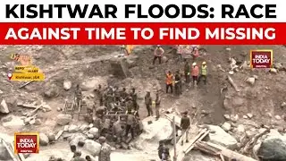 Kishtwar Tragedy: 60+ Dead, Army Builds Bridge As Search For 70-80 Missing Continues | India Today