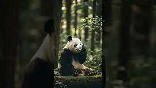 #panda #music #forest #coffee