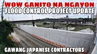 WOW GANITO NA NGAYON ANG FLOOD CONTROL DITO SA MARIKINA RIVERBANKS. FLOOD CONTROL PROJECT UPDATE