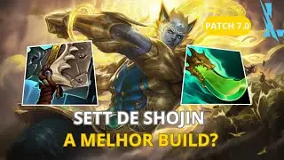 EX MONARCA TESTANDO NOVA BUILD NO SETT NA NOVA SEASON- WILD RIFT