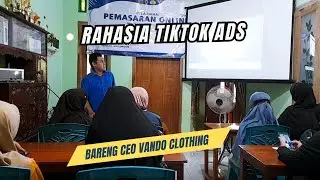 Belajar Optimasi TikTok Ads Bareng CEO Vando Clothing (Step by Step)