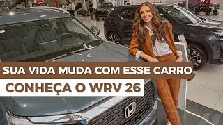 O NOVO Honda WR-V 2026 é o carro PERFEITO para mulheres? Testei e SURPREENDI!