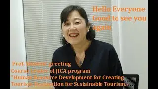 【PREX Japan】 Video Message from Prof. Shimizu 