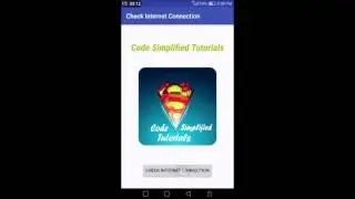Check Internet Connection In Android | Android Beginner Tutorials