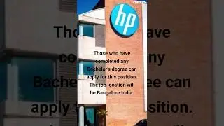 HP off campus drive 2023