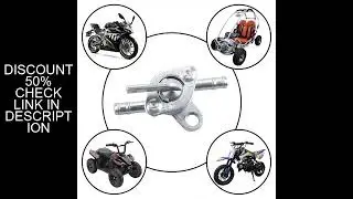 Inline Fuel Tank Tap Valve Petcock On-Off Switch Gas Fuel Tap Switch for Motorbike Mini Auto Dirt Bi