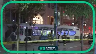 SEPTA bus crashes into Center City building