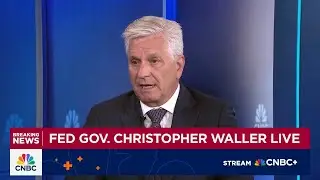 Fed Governor Christopher Waller: We should start cutting rates, can always adjust the pace