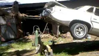 Prebending Derby. Car frame
