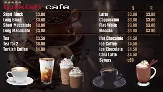 DIGITAL MENU TV