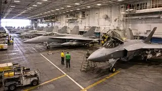 How the U.S. Navy HIDES $6 Billion in Fighter Jets Inside Aircraft Carriers