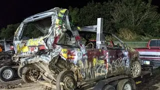 Demolition Derby Van Final Run