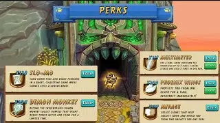 Temple Run 2 All Perks Full Screen Gameplay
