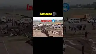 A GIANT CRACK IN AFRICA ☠️🌍 #viral #africa #tectonic