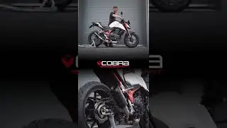 Exhaust Sound - Honda #CB750 Hornet 2023 GP Half System Exhaust by Cobra Sport #cb750exhaust