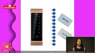 3256801175807309 Narrow Metal standalone access control Touch keypad 125K ID can as Wg2
