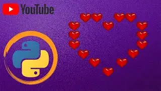 Printing * in  ❤  heart shape  | Python pattern program in hindi 💥| 