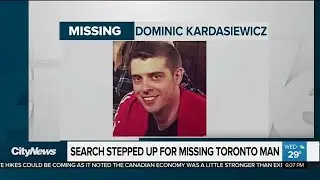Police step up search for missing Toronto man