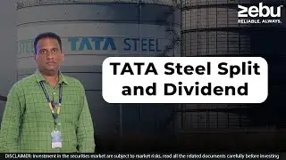 How Tata Steel Stock Split & Dividend Affects? Investors | Tamil | Zebu