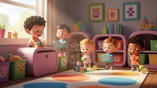 Clean Room Fun Song | Tidy Up Nursery Rhyme for Kids | Songs for Toddlers & Preschoolers