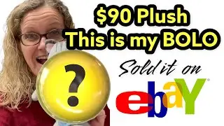 $90 Plush Sale BOLO. Selling Plush on ebay for Profit #shorts