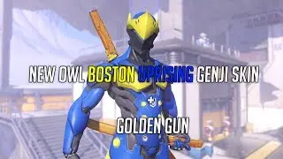 Genji Boston Uprising Skin + Golden Gun