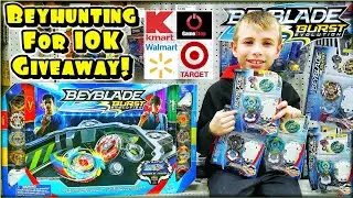 Beyblade Burst Toy Hunting for our 10K Giveaway at Target, Walmart, GameStop, Kmart - Beyhunting