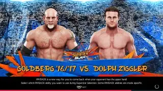 WWE 2K19 Goldberg vs Dolph Ziggler SummerSlam 2019